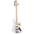 Sire Guitars Marcus Miller V7 Swamp Ash 5-String Bass 2nd Generation White Blonde For Sale