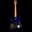 Ernie Ball Music Man Luke III Ball Family Reserve Electric Guitar Blueberry Burst Flame For Sale