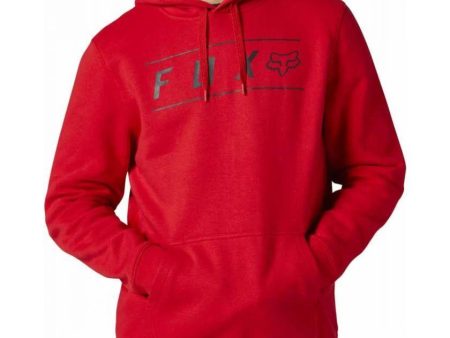 Fox Pinnacle Pullover Fleece Hoodie Red For Sale