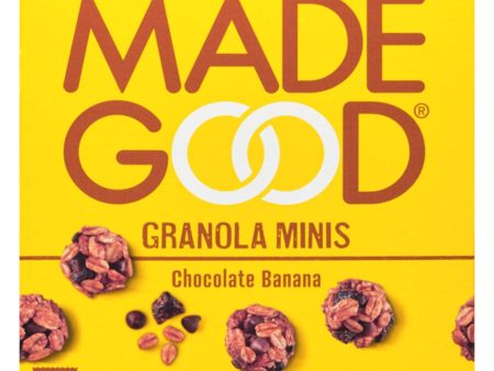 MadeGood Chocolate Banana Granola Minis 5x24g on Sale