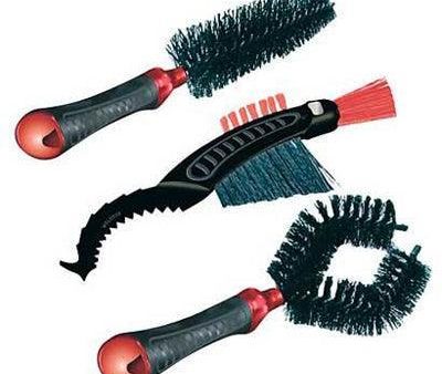 Weldtite Dirtwash Bike Cleaning Brush (Set of 3) For Sale