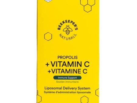 Beekeeper s Naturals Propolis + Vitamin C Liposomal 12ct Online