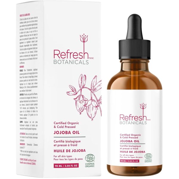 Refresh Botanicals Jojoba Oil 90ml For Sale