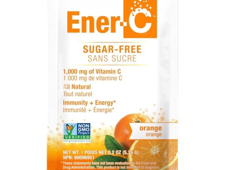 Ener-C Sugar Free Orange Multivitamin Drink Mix - 1,000mg Vitamin C (Single Sachet) Supply