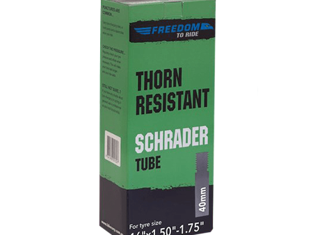 Freedom To Ride - Thorn Resistant Schrader 16  x 1.50-1.75  40mm on Sale