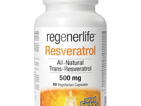 Natural Factors Regenerlife Resveratrol 60s For Cheap