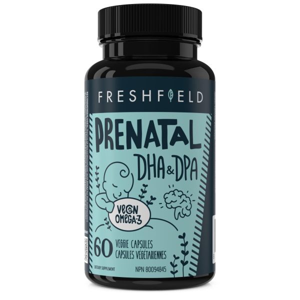 Freshfield Vegan Prenatal Omega 3 DHA 60s Discount