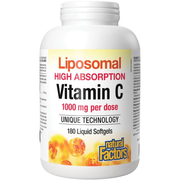 Natural Factors Liposomal Vitamin C 180s Fashion