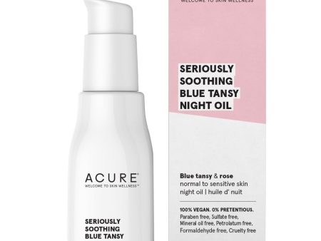 Acure Seriously Soothing Blue Tansy Night Oil 30ml Online Sale