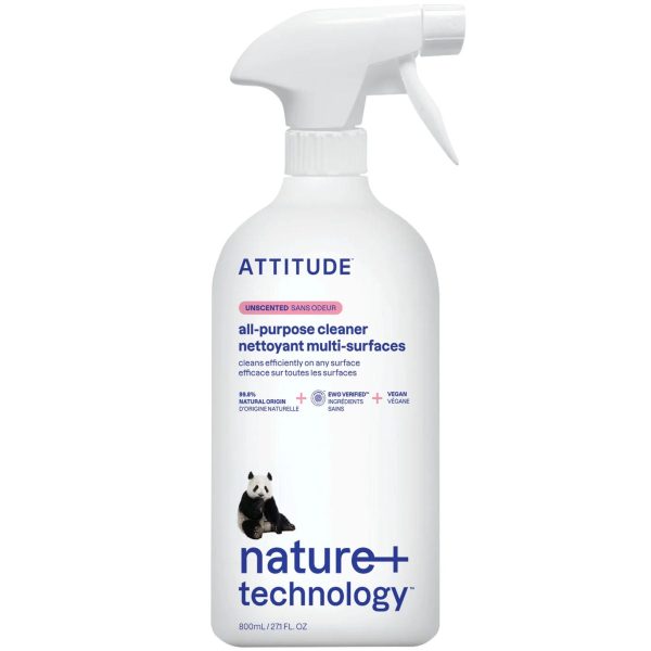 Attitude All Purpose Cleaner Unscented 800ml Online now