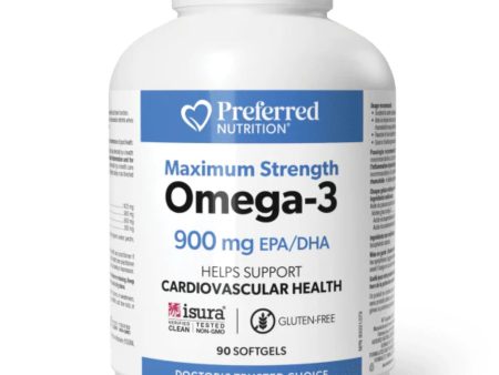 Preferred Nutrition Maximum Strength Omega-3 90s Fashion