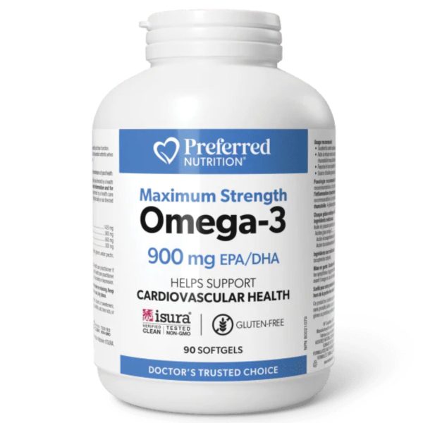 Preferred Nutrition Maximum Strength Omega-3 90s Fashion