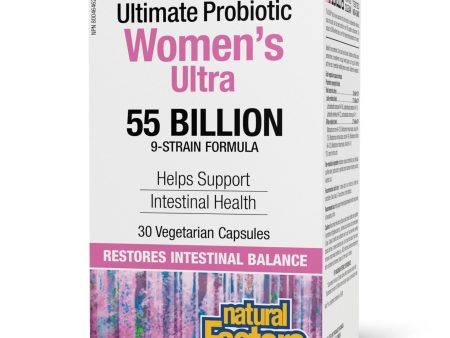 Natural Factors Women’s Ultra 55 Billion Probiotic 30s Online now