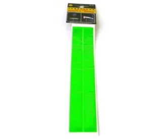 Day & Night Reflective Safety Stickers Green For Cheap