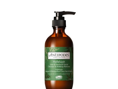 Antipodes Hallelujah Lime and Patchouli Cleanser & Makeup Remover 200ml Fashion