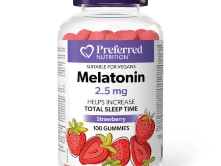 Preferred Nutrition Melatonin 2.5mg Gummies 100s For Discount