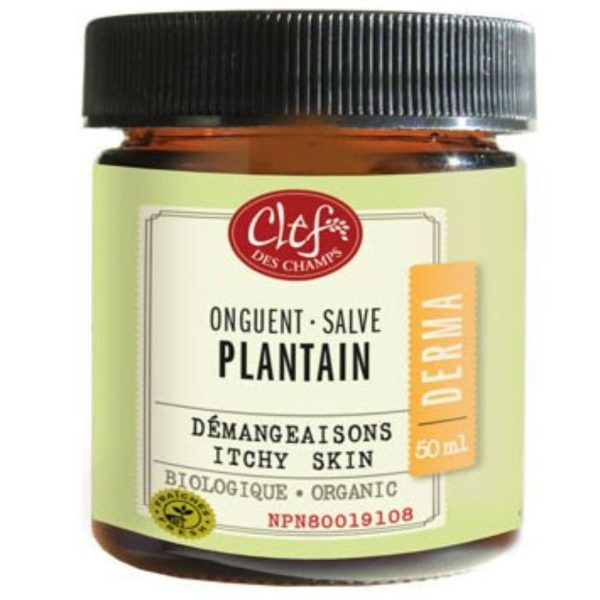 Clef Des Champs Organic Plantain Salve 50ml Cheap