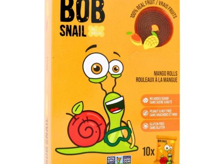 Bob Snail Fruit Rolls - Mango 10pk Online Sale