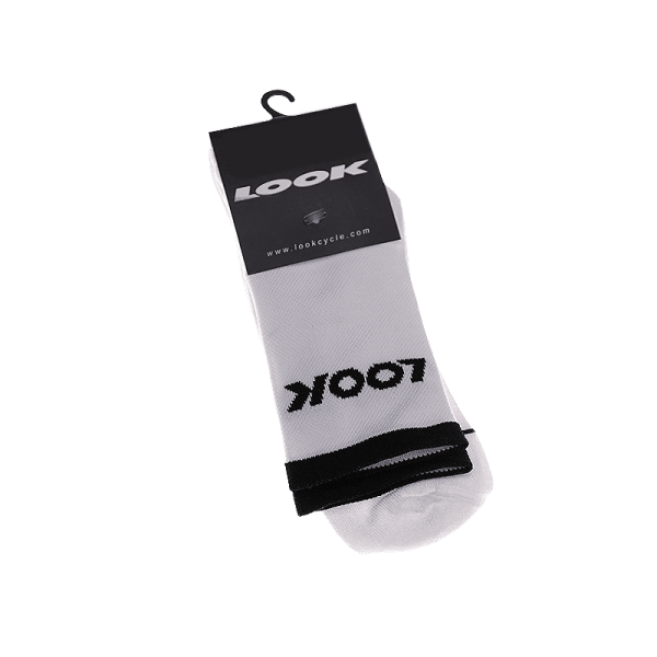 LOOK Sock - White   Black For Cheap