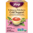 Yogi Echinacea Elderberry Cold Support Tea 16ct Online Sale