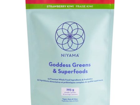 Niyama Goddess Greens & Superfoods Strawberry Kiwi 292g Online Hot Sale