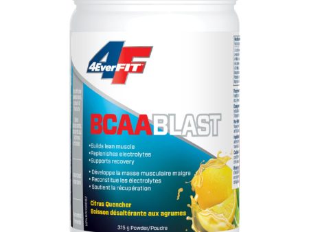 4EverFit BCAA Blast Citrus Quencher 315g Hot on Sale