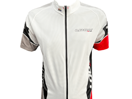 LOOK Short Sleeve Jersey - White   Red Online