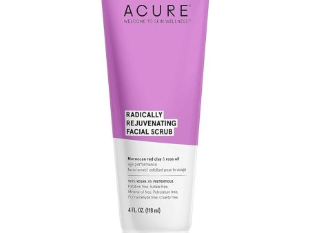 Acure Radically Rejuvenating Facial Scrub 118ml Hot on Sale