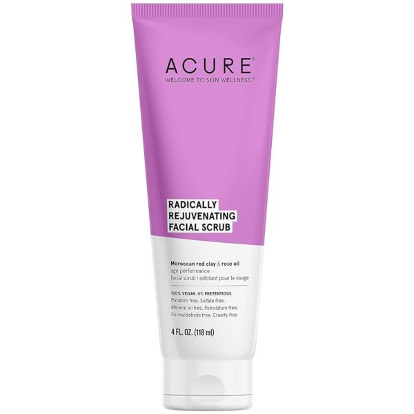 Acure Radically Rejuvenating Facial Scrub 118ml Hot on Sale