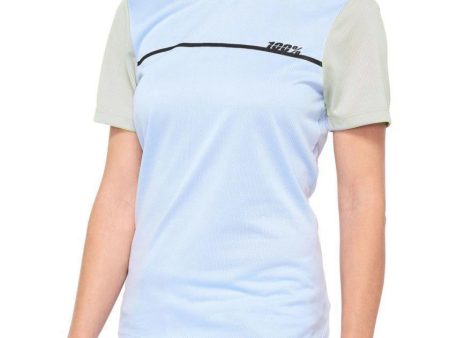 100% Ridecamp Womens Jersey - Blue   Grey Online Sale