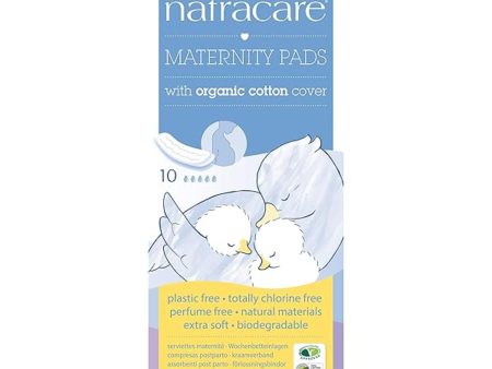 Natracare Natural Maternity Pads 10ct Hot on Sale