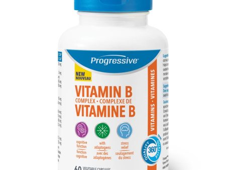 Progressive B-Complex with Rhodiola + L-Theanine 60s Hot on Sale