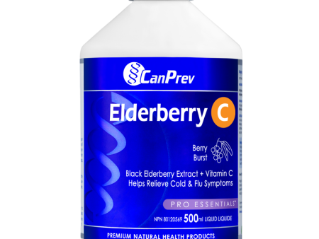 CanPrev Elderberry C Liquid - Berry Burst 500ml on Sale