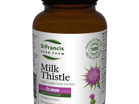 St. Francis Milk Thistle Capsules 60s Hot on Sale