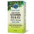 Whole Earth & Sea Vegan Vitamin D3 & K2 Liquid 15ml on Sale