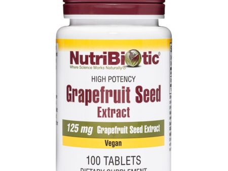 NutriBiotic Grapefruit Seed Extract Tablets 100s For Sale