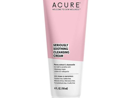 Acure Seriously Soothing Cleansing Cream 118ml Supply