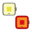 Knog Blinder Square - 200 100 Lumens - Light Set For Sale