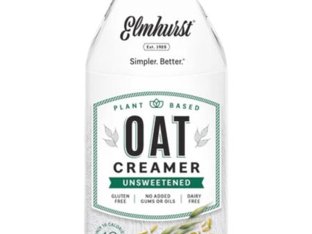 Elmhurst Unsweetened Oat Creamer 473ml For Sale