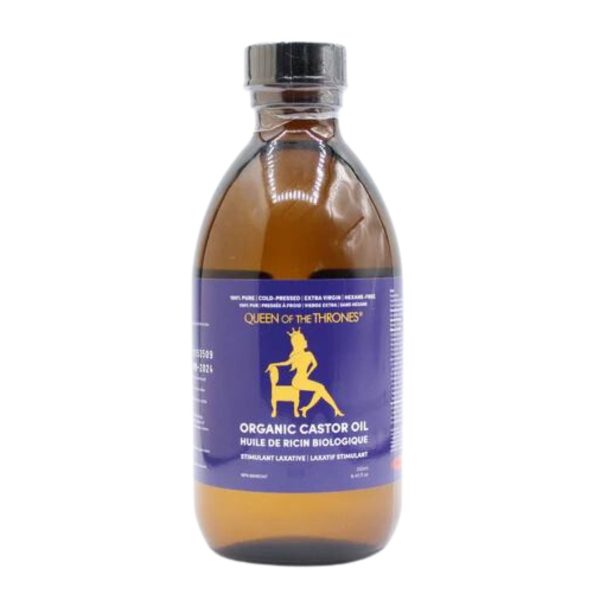 Queen of the Thrones Organic Golden Castor Oil 250ml Fashion