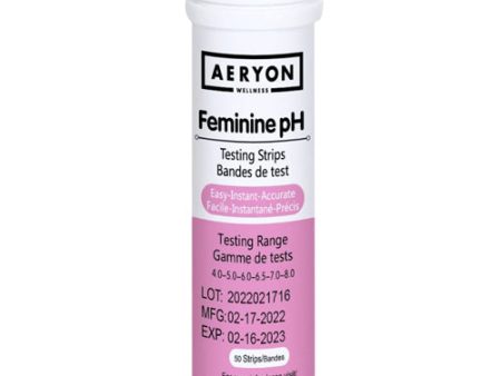 Aeryon Wellness pH Strips Feminine Testing Strips 40ct on Sale