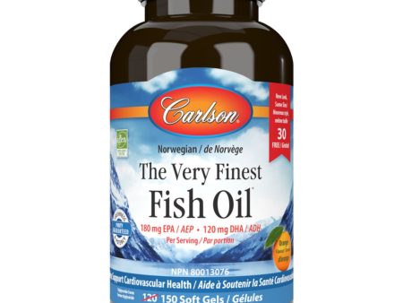 Carlson The Very Finest Fish Oil Orange 150s Discount