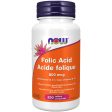 NOW Folic Acid 800mcg with Vitamin B-12 25mcg 250s Online Hot Sale