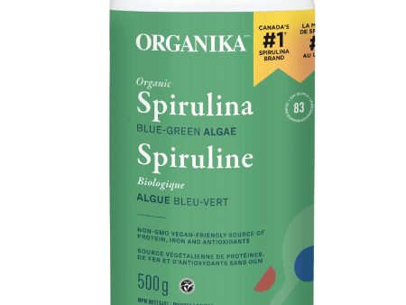 Organika Organic Spirulina Powder 500g Supply