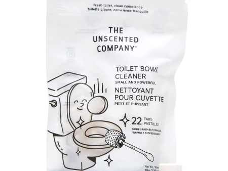 The Unscented Co. Toilet Bowl Cleaner - 22 tabs Fashion