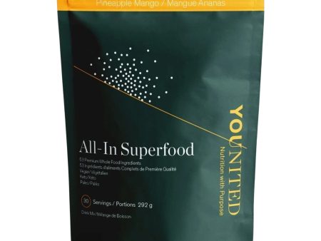 Younited All-In Superfood - Pineapple Mango 30 Servings (292g) on Sale