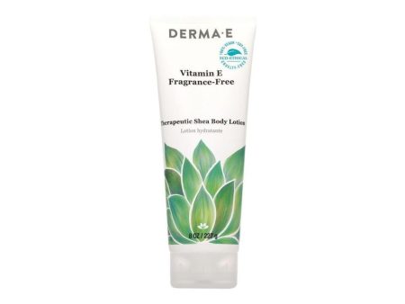 Derma E Vitamin E Fragrance-Free Therapeutic Shea Body Lotion 227g Hot on Sale