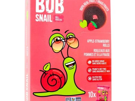 Bob Snail Fruit Rolls - Apple Strawberry 10pk Online Sale