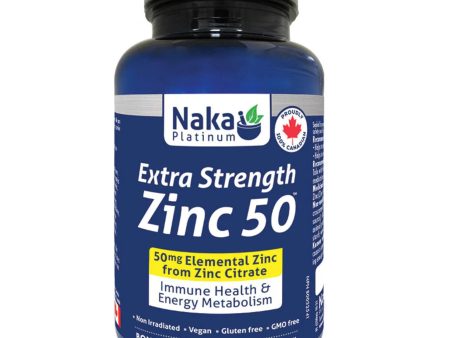 Naka Zinc 50 Extra Strength Tablets 120s Discount