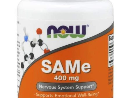 NOW SAMe 400mg 30s Supply